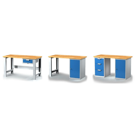 Omara za delovno mizo - 3 predali
