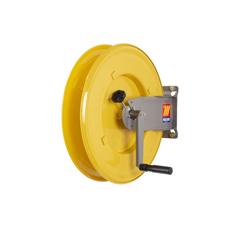 Fiksni ročni navijalni kolut iz barvanega jekla FM-460 za mast 3/8" brez cevi