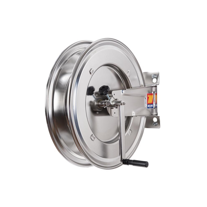 Fiksni ročni navijalni koluti iz nerjavečega jekla AISI 304 FMX-550 za zrak-vodo 1/2" brez cevi
