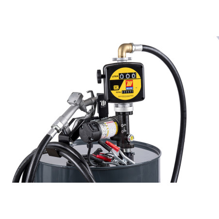 Komplet za sod 45 LPM 12V z ročno točilno pištolo/merilnik pretoka