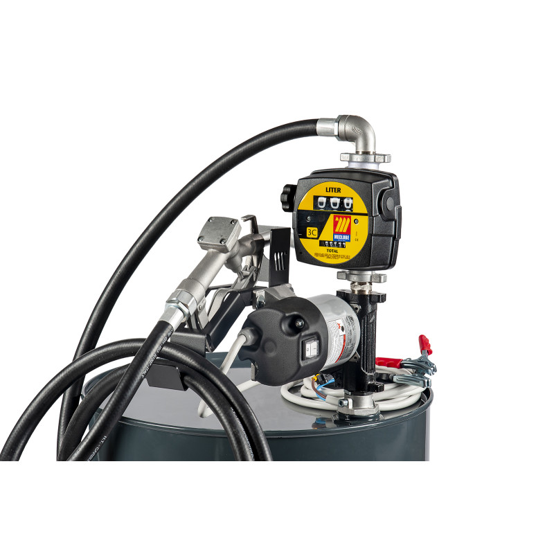 Komplet za sod 85 l/min 12V ročna točilna pištola/merilnik pretoka
