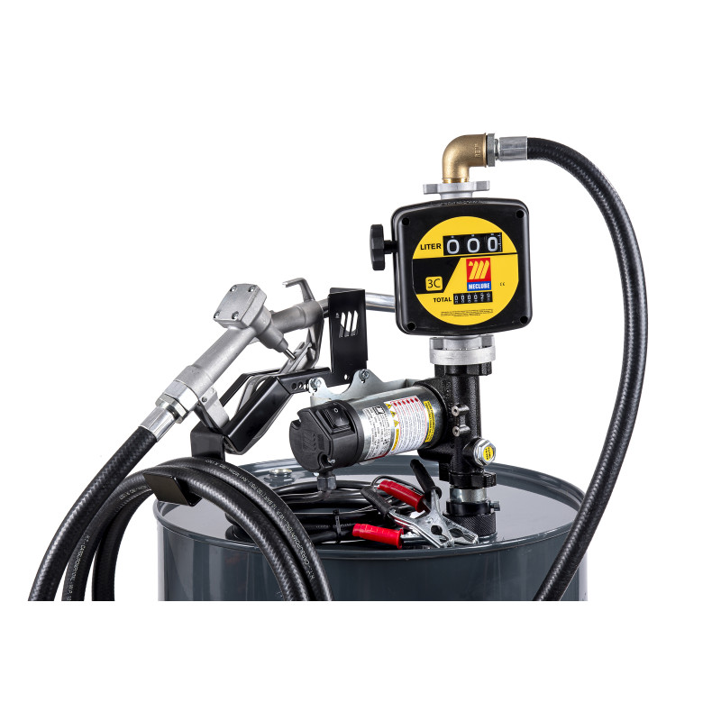 Komplet za sod 60 l/min 24V ročna točilna pištola/merilnik pretoka