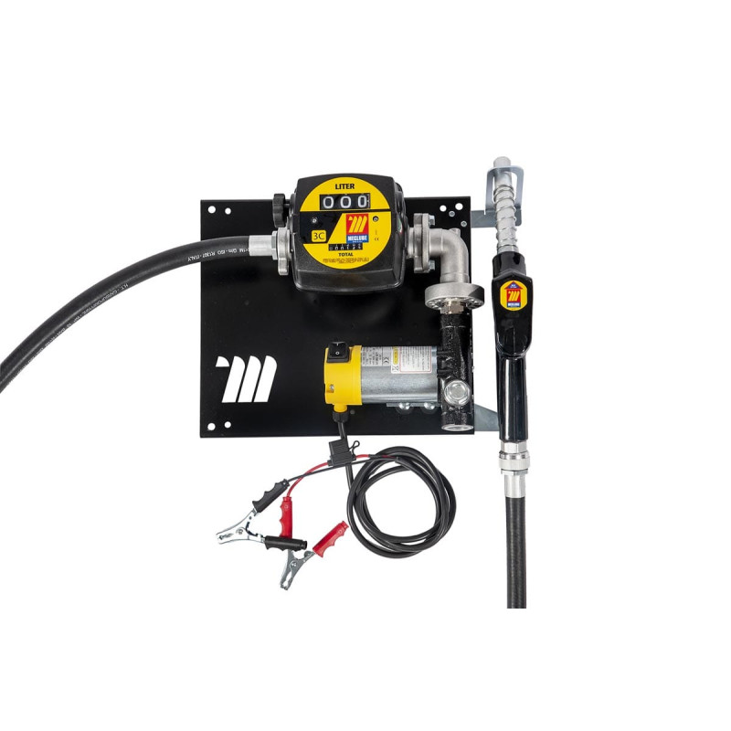 Kompaktna postaja COMPACT 45 l/min 24V z avtomatsko točilno pištolo in merilnikom pretoka