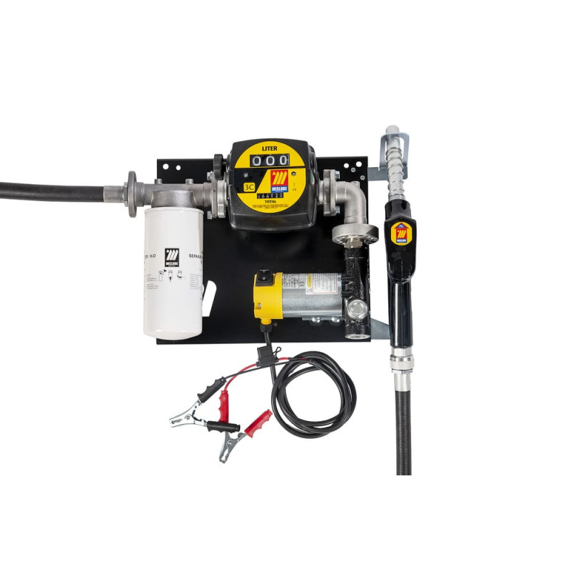 Kompaktna postaja COMPACT 45 l/min 12V z avtomatsko točilno pištolo, merilnikom pretoka in filtrom