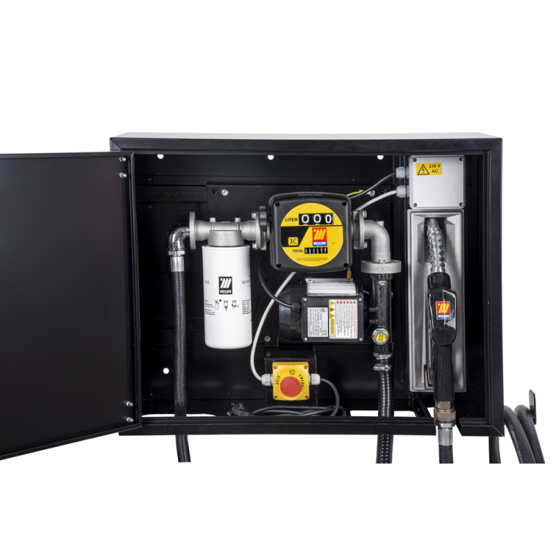Postaja MECLUBE BOX 70 l/min 115V, samodejna točilna pištola/merilnik pretoka/filter/zasilno stikalo/držalo pištole
