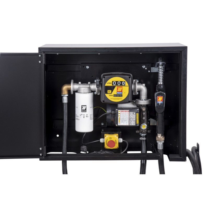Postaja MECLUBE BOX 70 l/min 230V, samodejna točilna pištola/merilnik pretoka/filter/zasilno stikalo