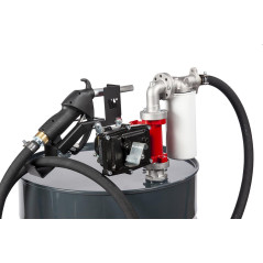 Komplet za bencin 50 l/min 230V z ročno točilno pištolo/filtrom