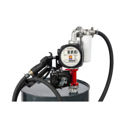 Komplet za bencin 50 l/min 12V z ročno točilno pištolo/merilnikom pretoka/filtrom