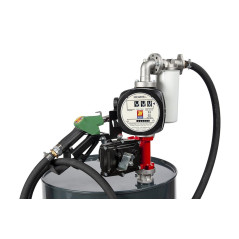 Komplet za bencin 50 l/min 230V z avtomatsko točilno pištolo/merilnikom pretoka/filtrom