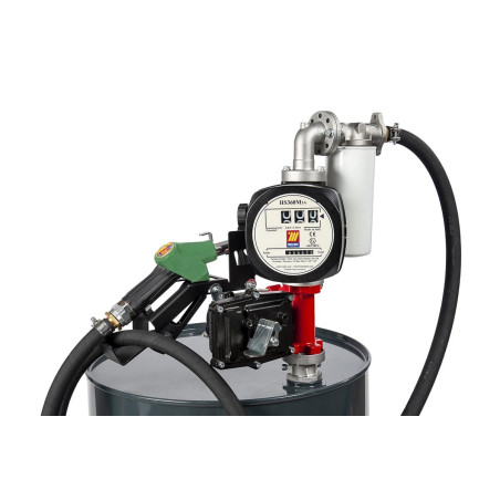 Komplet za bencin 50 l/min 230V z avtomatsko točilno pištolo/merilnikom pretoka/filtrom