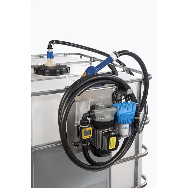 Komplet za IBC AdBlue 230V SEC adapter AP80 točilna pištola/digitalni merilnik pretoka/filter