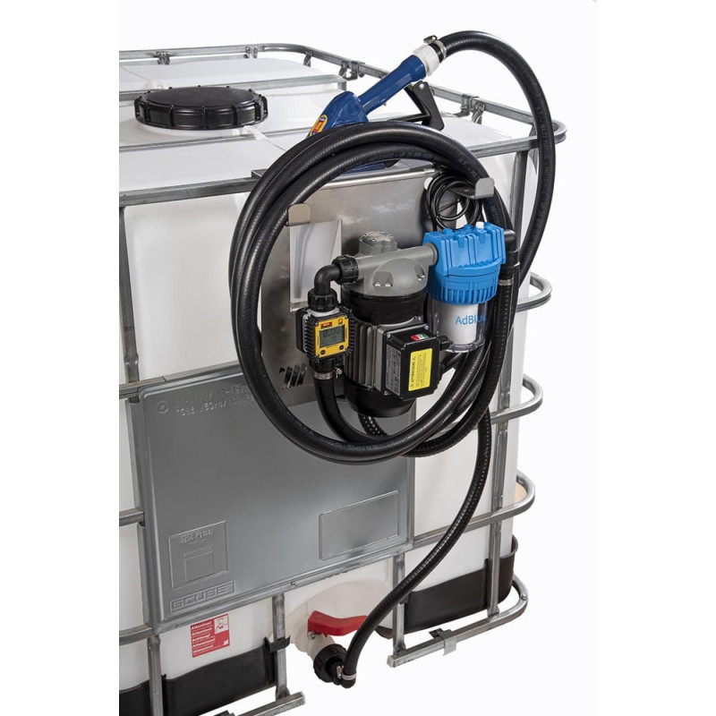 Komplet za IBC AdBlue 230V S60X6 adapter avtomatska točilna pištola/digitalni merilnik pretoka/filter