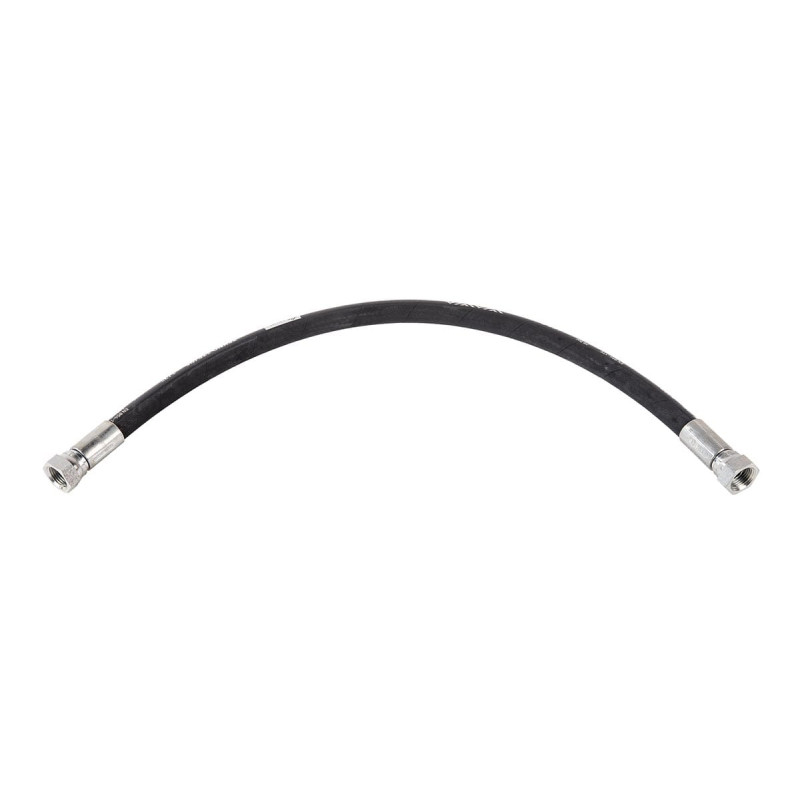 Cev za zrak/vodo iz črne sintetične gume R6 5/16" F-F 3/8" 1,0 m