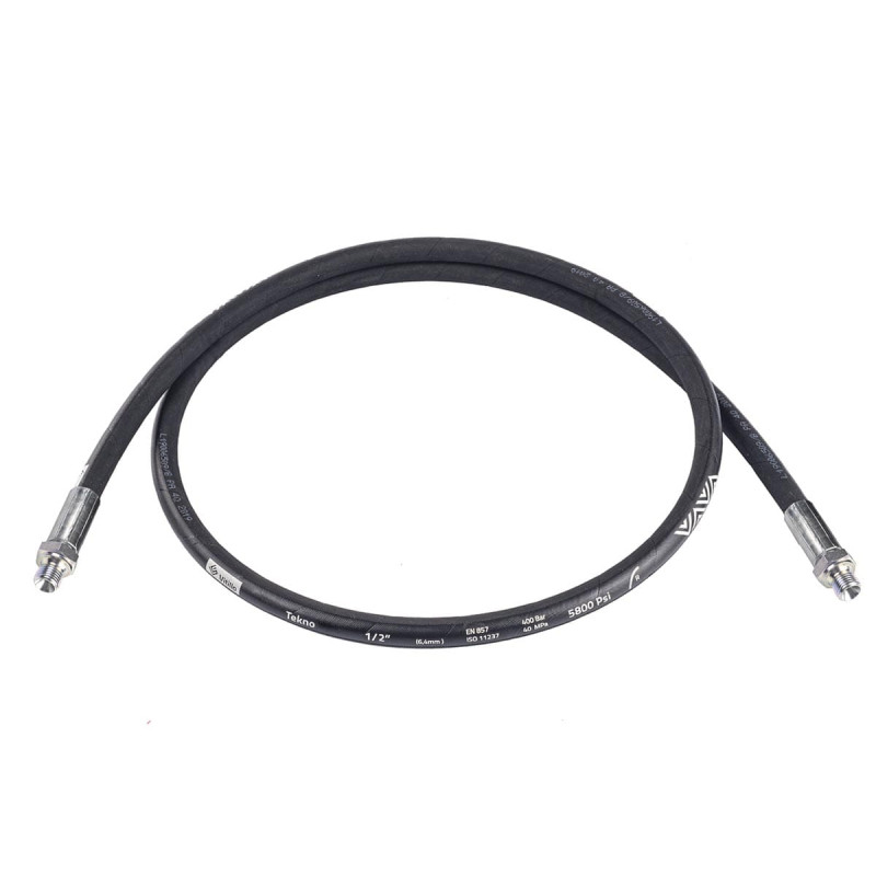 Cev za mast R6 1/2" M 1/2"- M 1/4" dolžine 2,0 m
