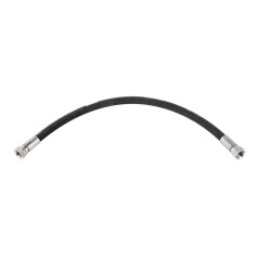 Cev za zrak/vodo iz črne sintetične gume R6 1/2" F-F 1/2" 2,0 m