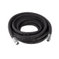 Cev za zrak/vodo iz črne sintetične gume AERTUB/20 1.1/2" M-F 1.1/2" 30 m