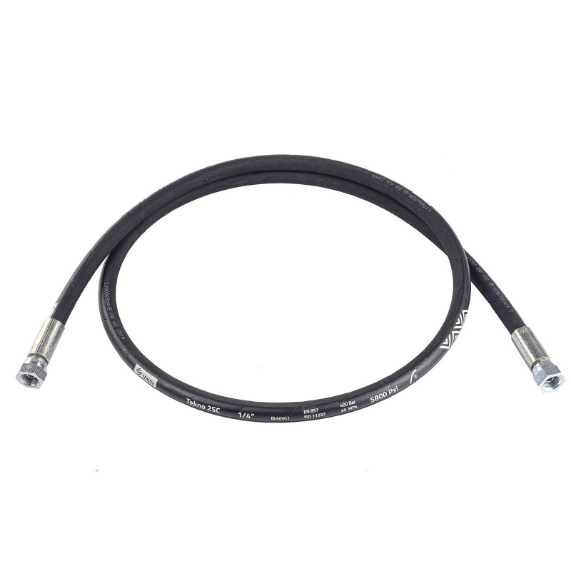 Cev za mast 2SC 1/4" M-F L.6,0 m