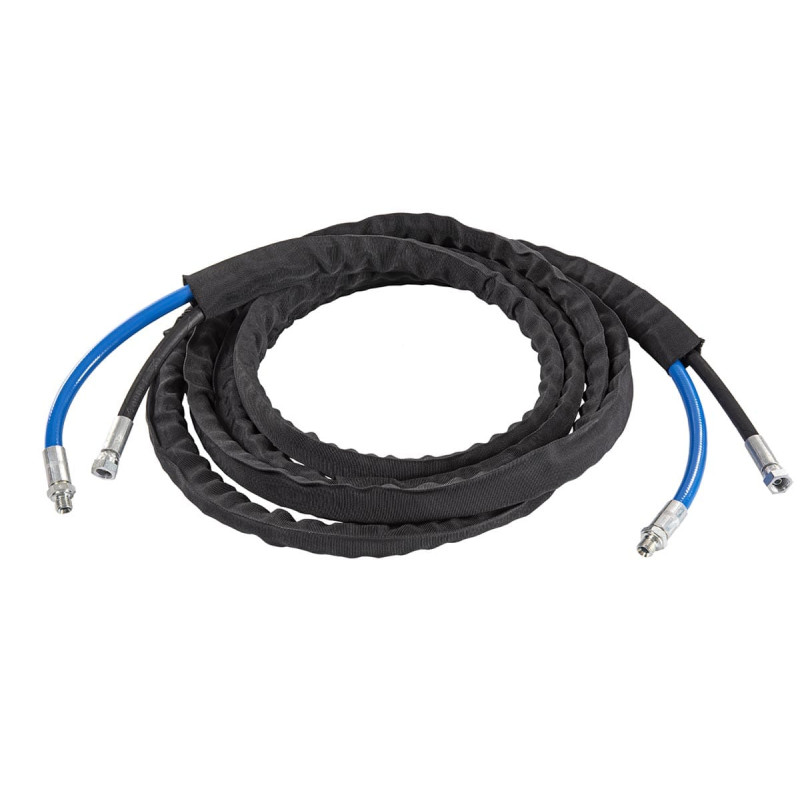 Komplet gumijastih cevi 2SC 1/4" - R6 5/16 L.5,0 m z zaščito