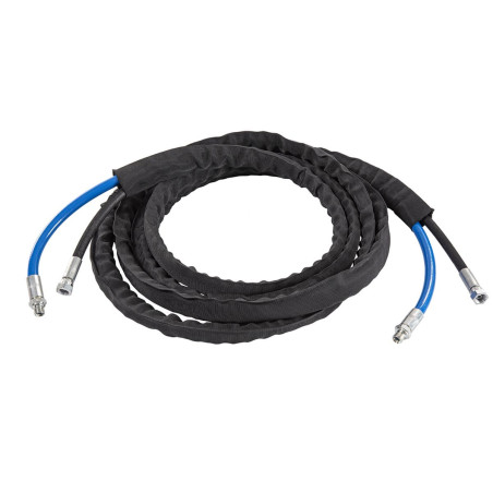 Komplet gumijastih cevi 2SC 1/4" - R6 5/16 L.5,0 m z zaščito