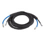 Komplet gumijastih cevi 2SC 1/4" - R6 5/16 L.5,0 m z zaščito