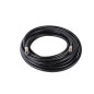 Črna antistatična gumijasta cev EPDM za antifriz, tekočino za stekla in AdBlue 20bar 1/2" M-F INOX 20m