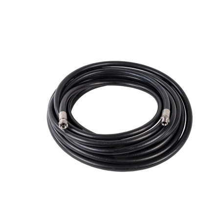 Črna antistatična cev iz sintetične gume EPDM za antifriz, tekočino za stekla in AdBlue 20bar 3/4" M-F INOX 20m