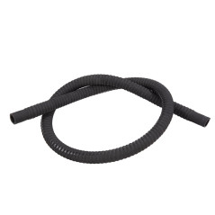 Črna gibljiva sesalna cev 2 m 1" Ø 25 mm