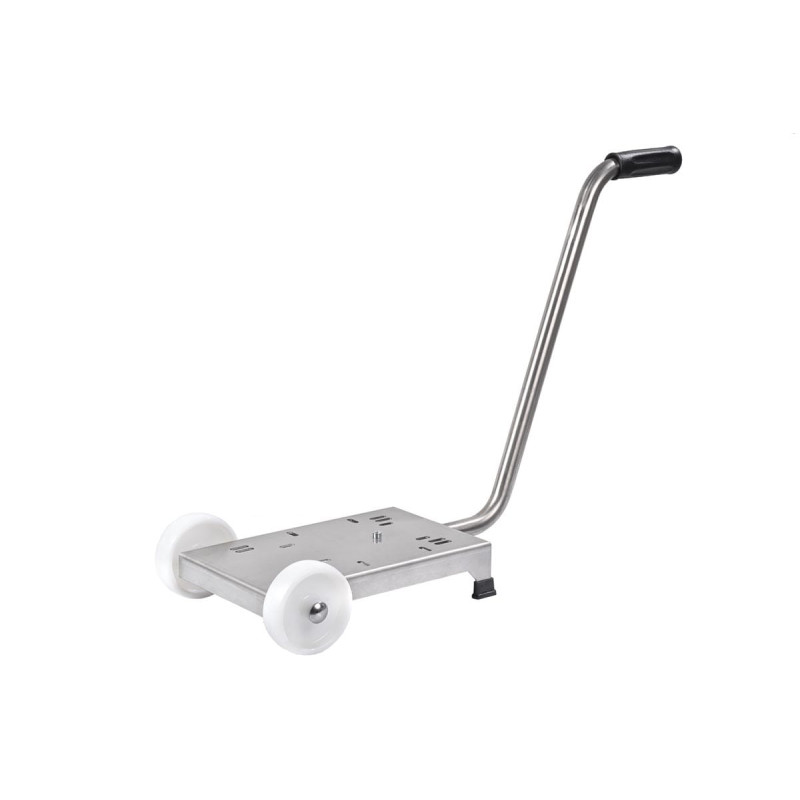 Voziček iz nerjavečega jekla (INOX), dimenzije podnožja 330X236 mm