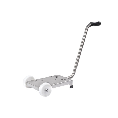 Voziček iz nerjavečega jekla (INOX), dimenzije podnožja 330X236 mm
