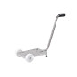 Voziček iz nerjavečega jekla (INOX), dimenzije podnožja 330X236 mm