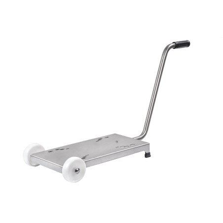 Voziček iz nerjavečega jekla (INOX), dimenzije podnožja 600X270 mm