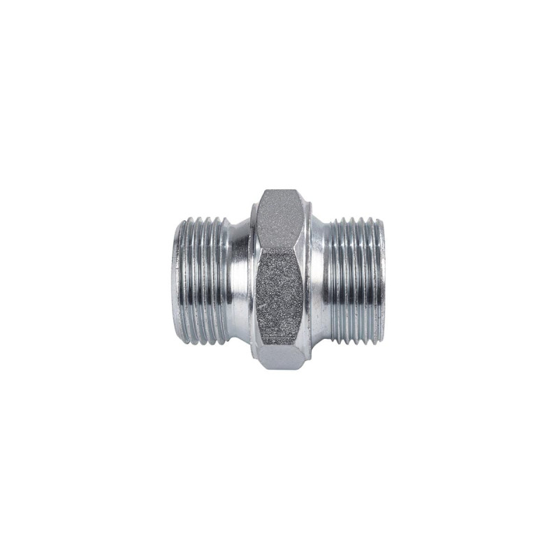 Pocinkan jekleni dvojni nipelj M3/4" G-M3/4" G