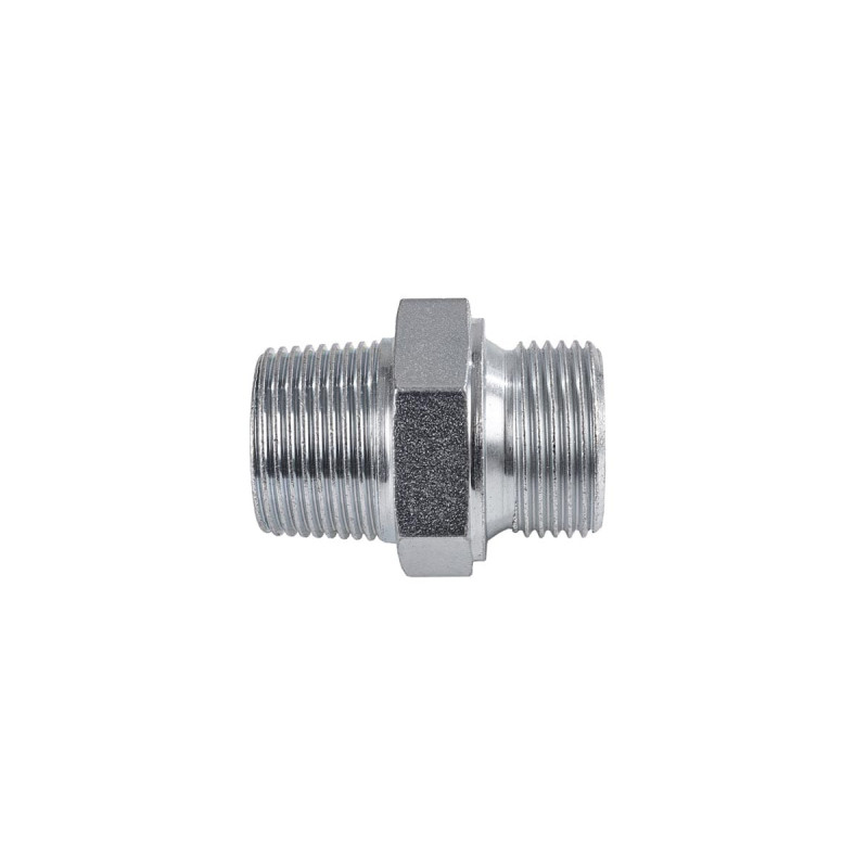 Pocinkan jekleni dvojni nipelj EX.22 M 1/2" BSP-M 1/2" NPTF