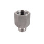 Podaljšek iz nerjavečega jekla M 1/2" BSP-F 3/4" BSP