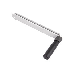 Vrtljiva ročica iz nerjavečega jekla AISI 304 s sklopljivim ročajem za ročne navijalne kolute MOD. FM-550/555/560