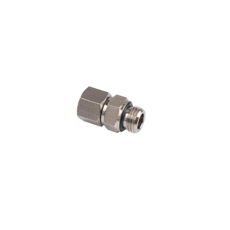 Vrtljiv cilindrični nipel z O-tesnilom 1/4"M-1/4"F