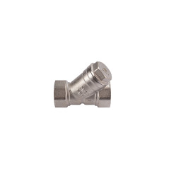 Y-filter v liniji iz niklane medenine F-F 3/4"