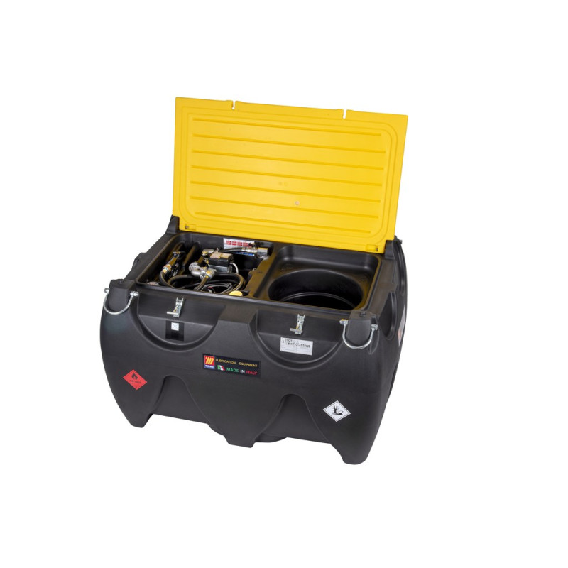 Dizelska cisterna 900l 60 l/min 24V s samodejno točilno pištolo