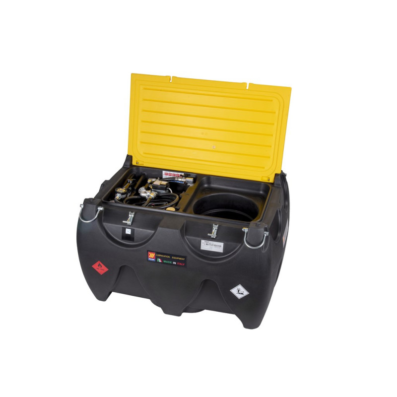 Dizelska cisterna 900l 60 l/min 12V s samodejno točilno pištolo