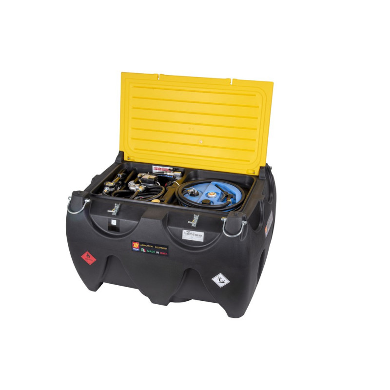 Cisterna za dizel-AdBlue 900 + 100 l 60 l/min 12V z merilnikom pretoka