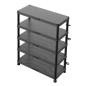 Ragalni Sistem Qbrick  Regular Shelving 74/32x5 LOW
