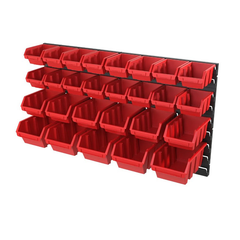 Stenska tabla z zabojčki Qubrick Regular Fixing Wall Set 4