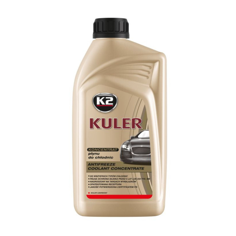 Koncentrat hladilne tekočine G12, K2 Kuler Concentrate Red G12 1L