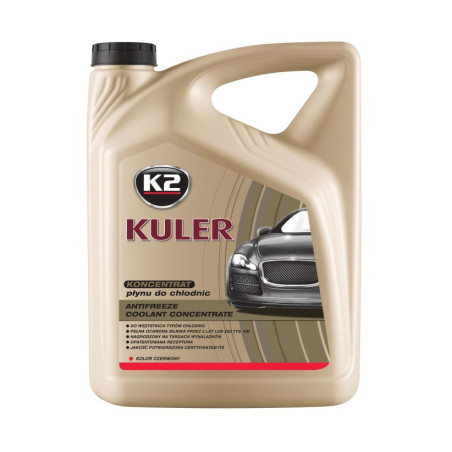 Koncentrat hladilne tekočine G12, K2 Kuler Concentrate Red G12 5L