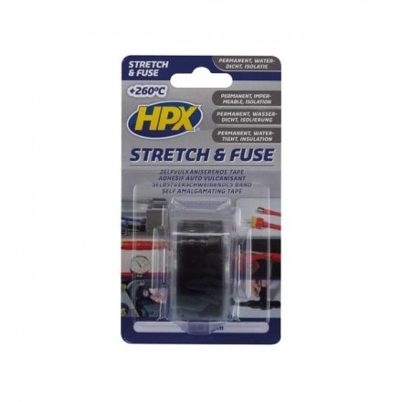 HPX STRETCH & FUSE TAPE black