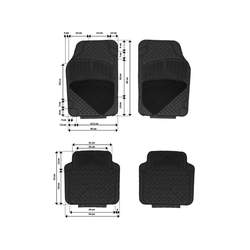 Carmotion Universal PVC Mat, Black