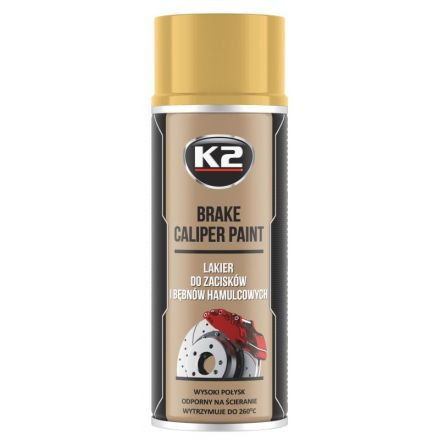 K2 Brake Caliper Spray 400 ml - zlata