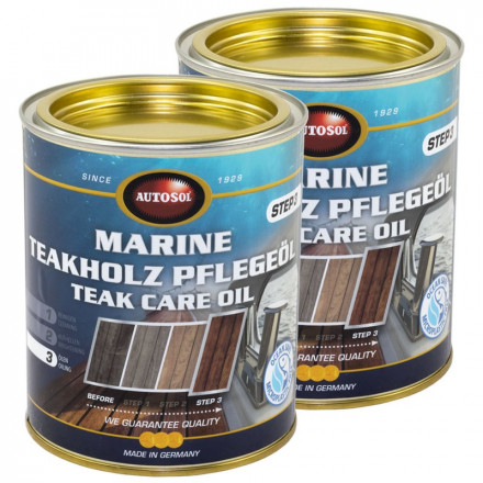 Autosol Marine Teak Oil-Step 3 750ml