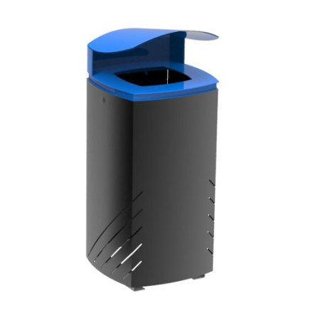Mava koš za odpadke Mielek M 80l, moder