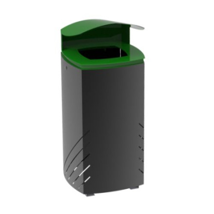 Mava koš za odpadke Mielek M 80l, zelen